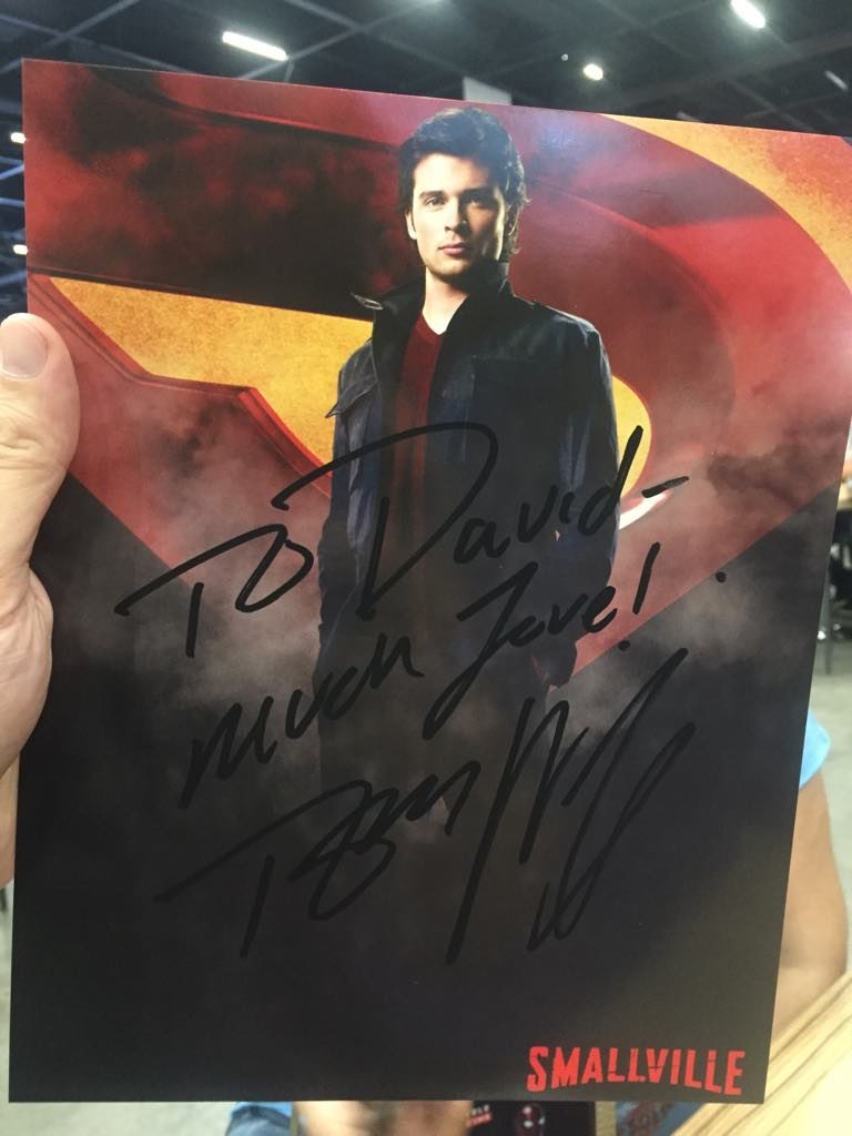 autografo de Tom Welling